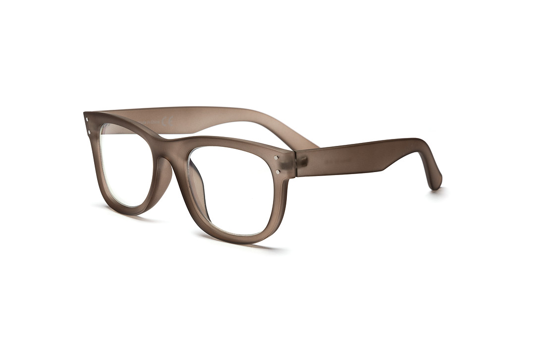 eyeglasses photographed on a white background with professional editing and lighting