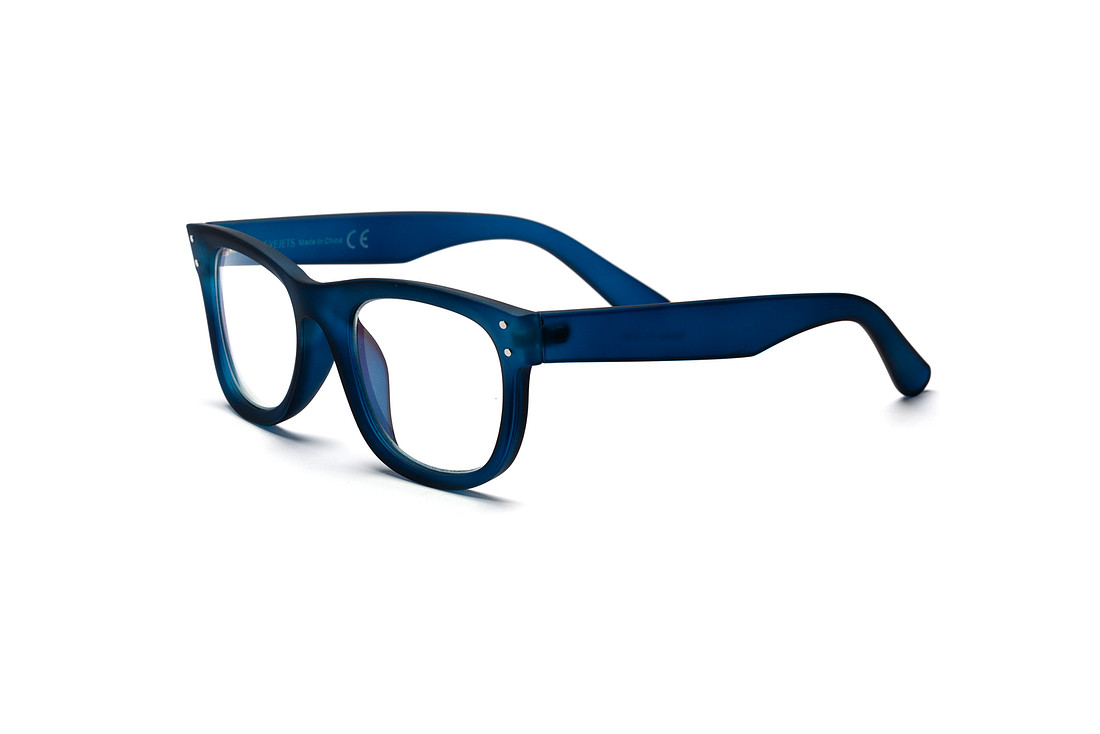 eyeglasses photographed on a white background with professional editing and lighting