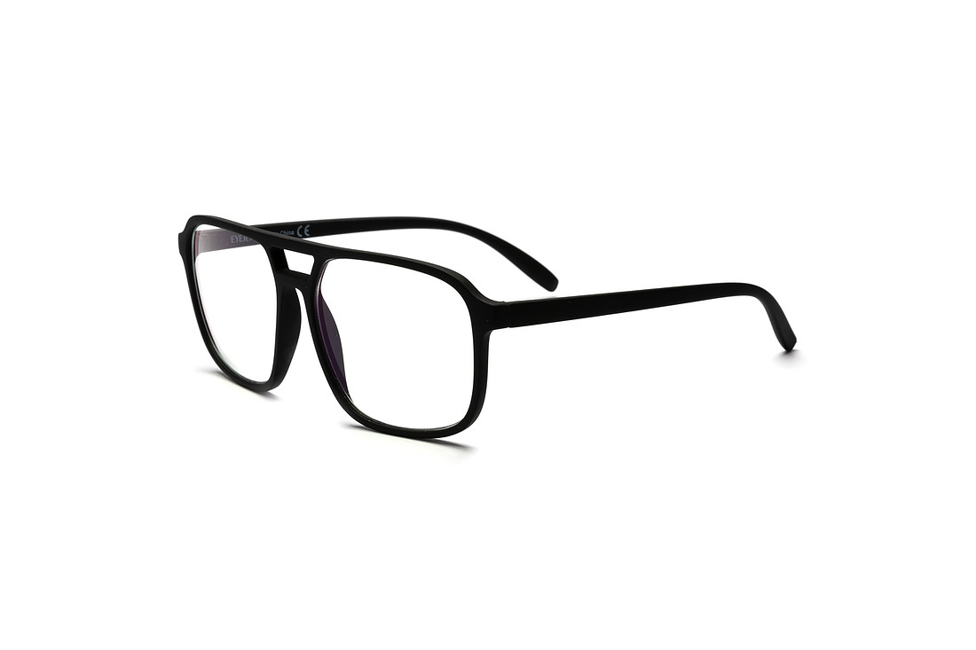 Professional White Background Eyeglasses Display
