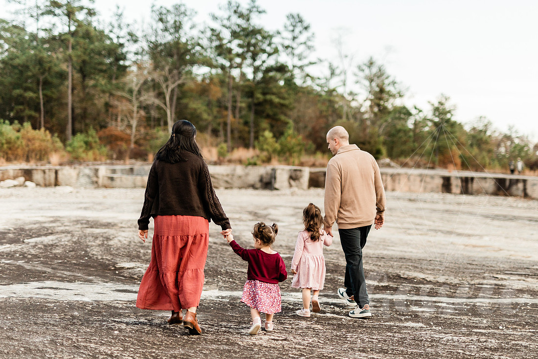 Family Portraits at Arabia Mountain