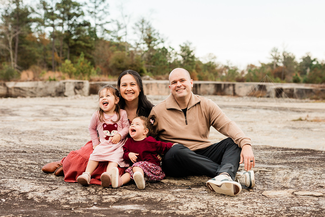 Family Portraits at Arabia Mountain