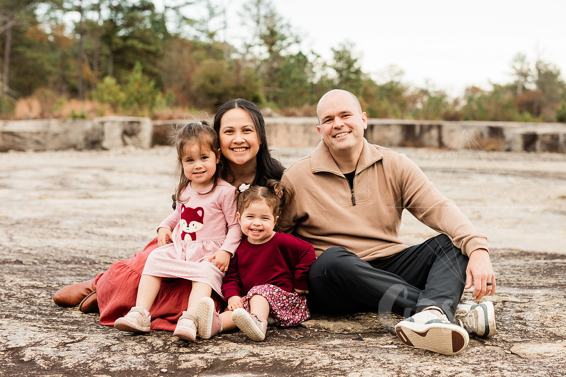 Family Portraits at Arabia Mountain