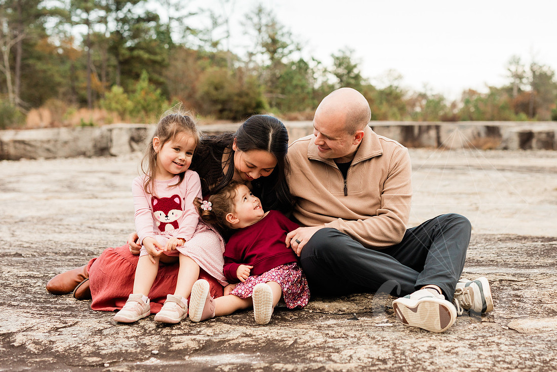 Family Portraits at Arabia Mountain