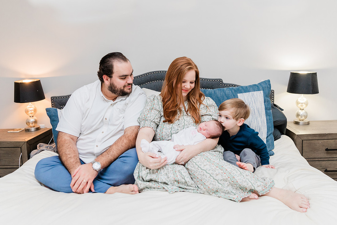 In Home Lifestyle Newborn Session