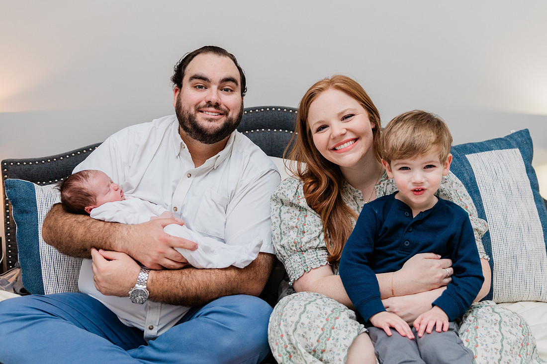 In Home Lifestyle Newborn Session
