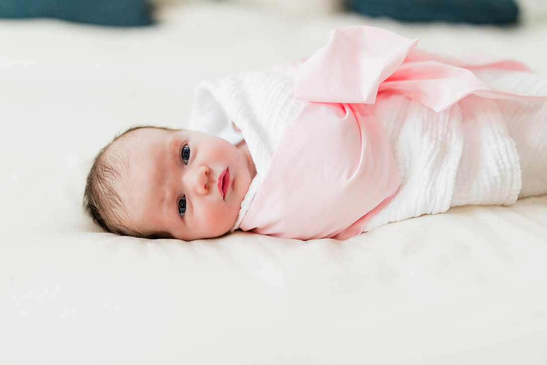 In Home Lifestyle Newborn Session