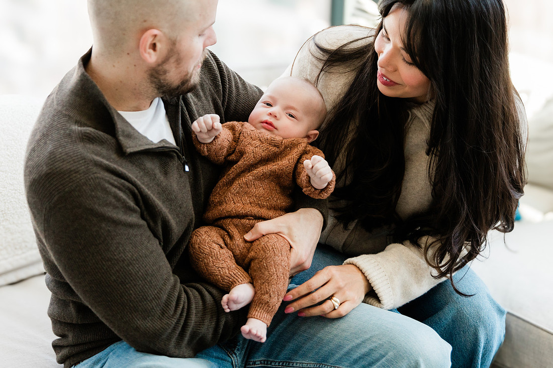 In Home Newborn Lifestyle Session