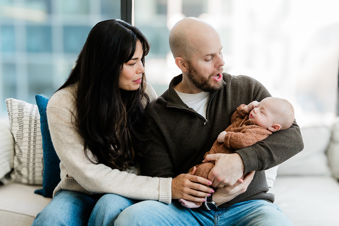 In Home Newborn Lifestyle Session