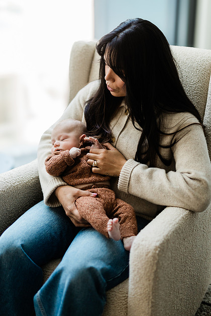 In Home Newborn Lifestyle Session